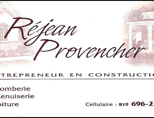 PROVENCHER RÉJEAN INC